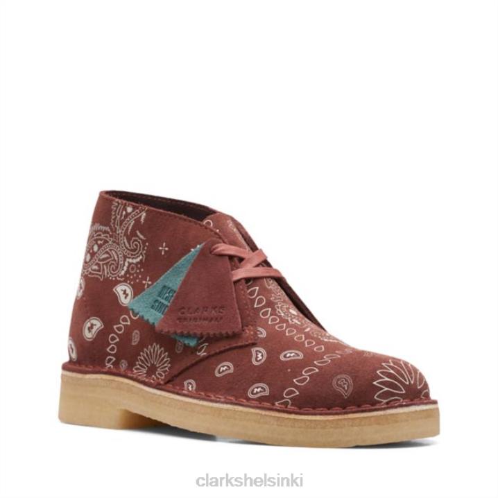 desert boot brick paisley brick paisley clarks Clarks sukupuolineutraali 2DHN5350 tiilipaisley