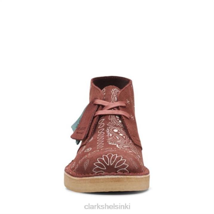 desert boot brick paisley brick paisley clarks Clarks sukupuolineutraali 2DHN5350 tiilipaisley