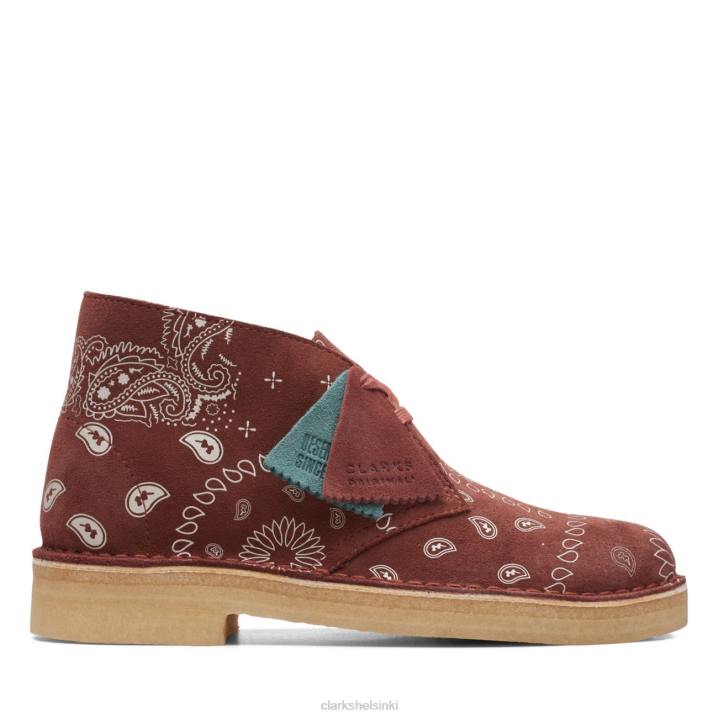 desert boot brick paisley clarks brick paisley Clarks sukupuolineutraali 2DHN6039 tiilipaisley