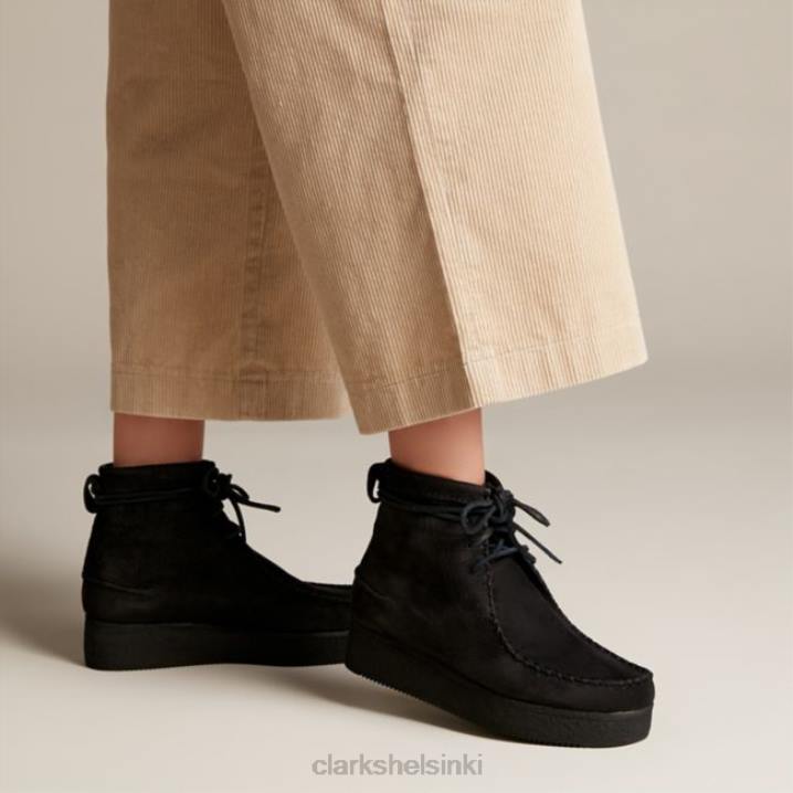 clarks wallabee craft musta nubuck musta nubuck Clarks sukupuolineutraali 2DHN6034 musta nubukki