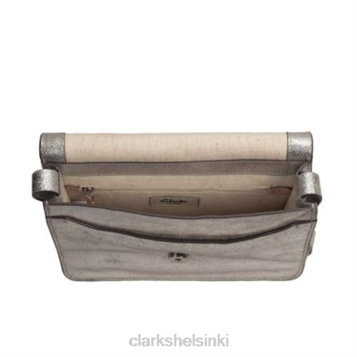 Tren River Clarks hopeaa Clarks sukupuolineutraali 2DHN4309 hopea