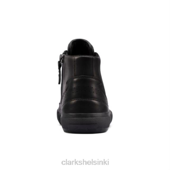aceley zip hi clarks musta nahka Clarks sukupuolineutraali 2DHN4127 musta nahka