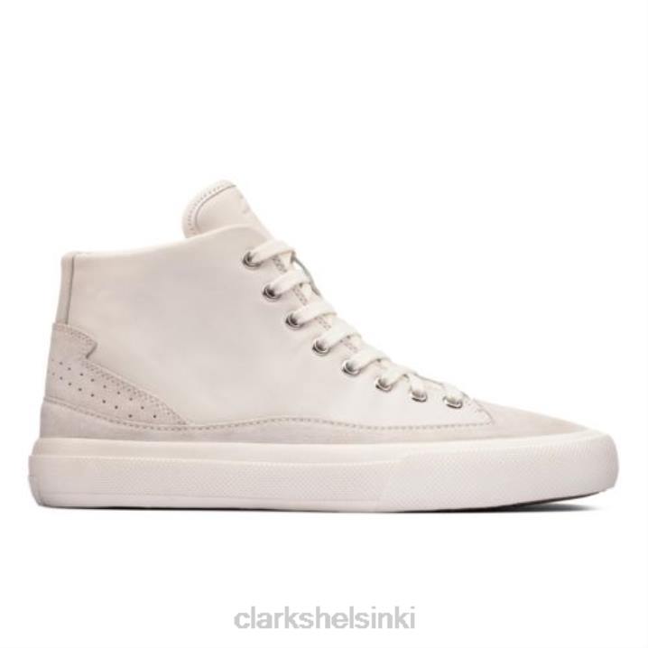 aceley zip hi clarks valkoinen nahka Clarks sukupuolineutraali 2DHN4093 valkoista nahkaa