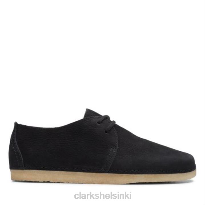 ashton clarks musta nubukki Clarks sukupuolineutraali 2DHN4061 musta nubukki