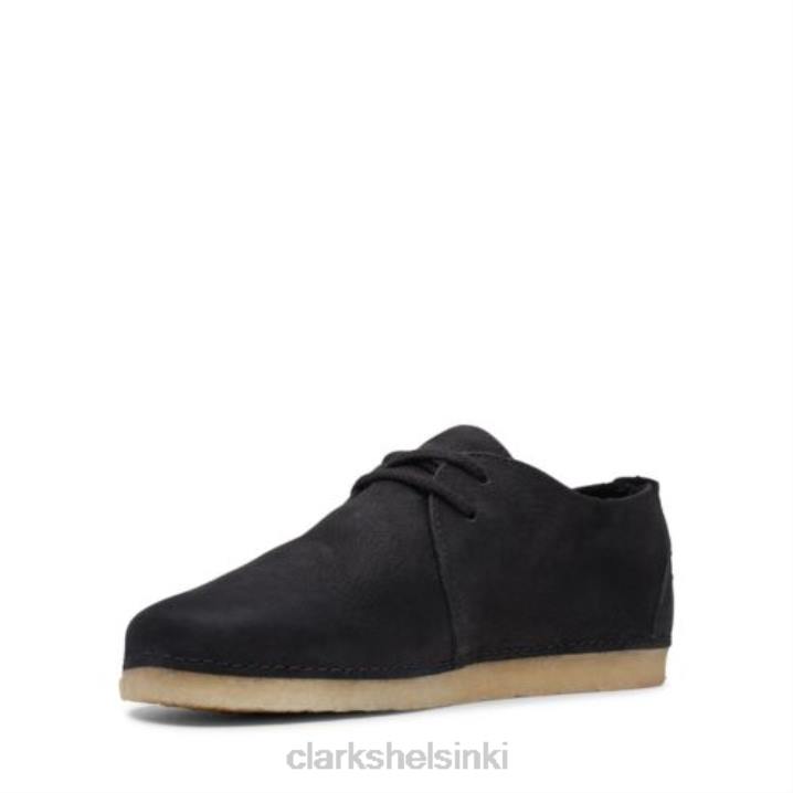 ashton clarks musta nubukki Clarks sukupuolineutraali 2DHN4061 musta nubukki