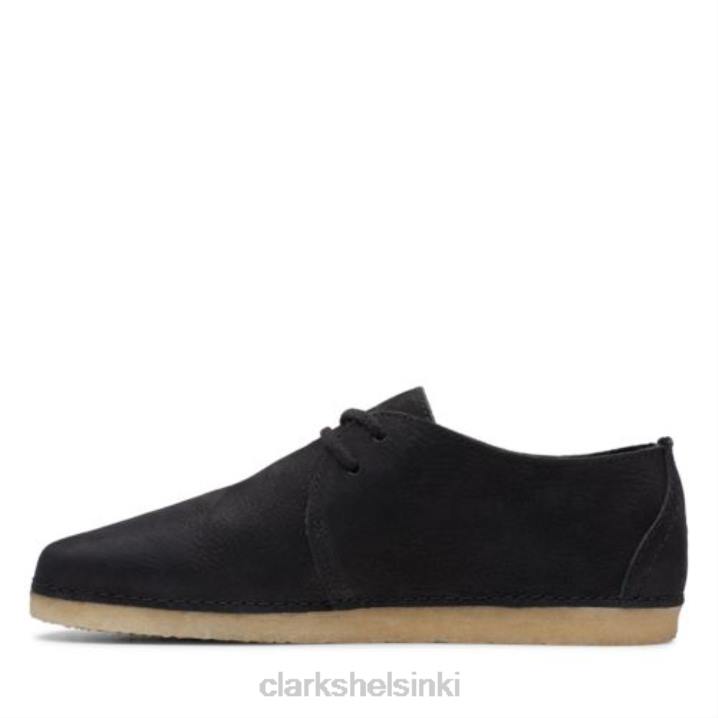 ashton clarks musta nubukki Clarks sukupuolineutraali 2DHN4061 musta nubukki