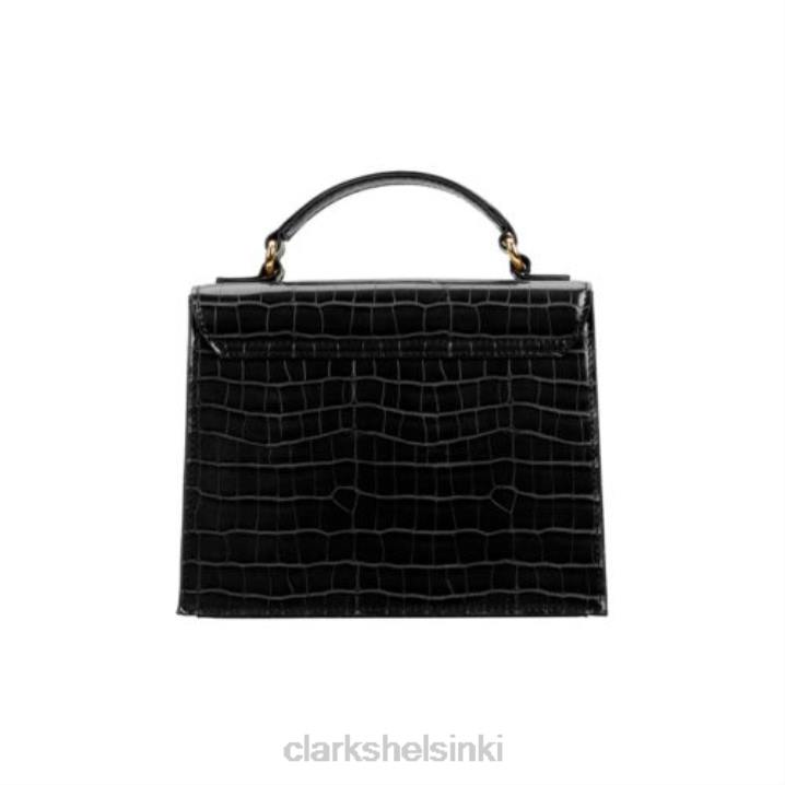 cabana luna musta krokoilu Clarks sukupuolineutraali 2DHN4302 musta krokko