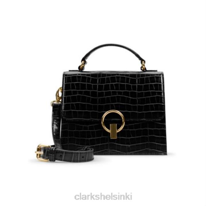 cabana luna musta krokoilu Clarks sukupuolineutraali 2DHN4302 musta krokko