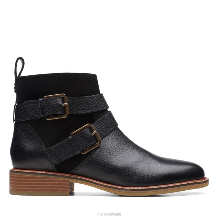 clarks black yhdistelmä Kölnin solki musta yhdistelmä Clarks sukupuolineutraali 2DHN6145 musta yhdistelmä