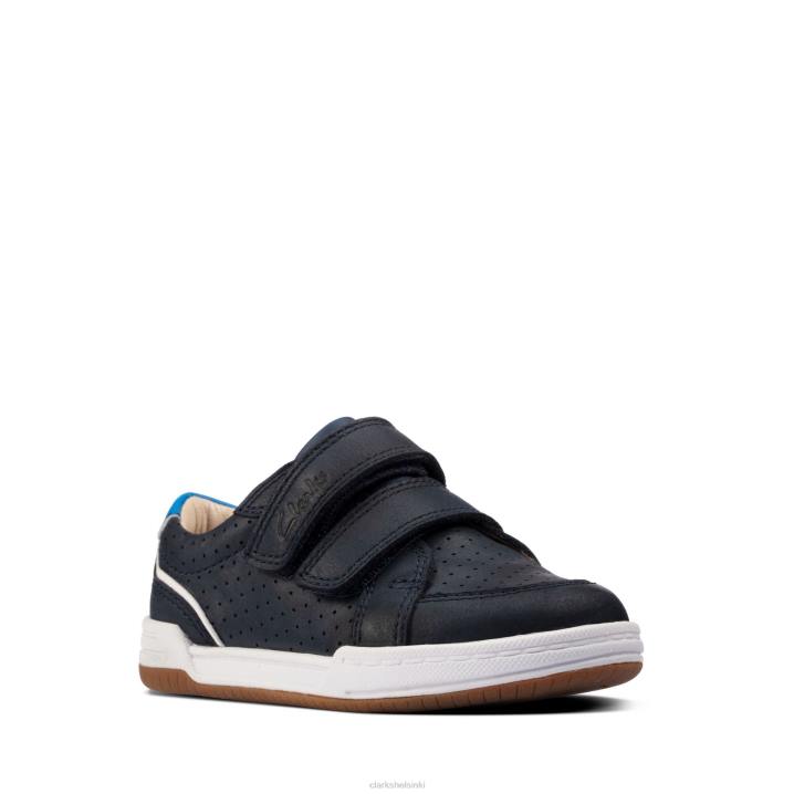 clarks fawn soolo t navy nahka Clarks sukupuolineutraali 2DHN3842 laivastonsininen nahka