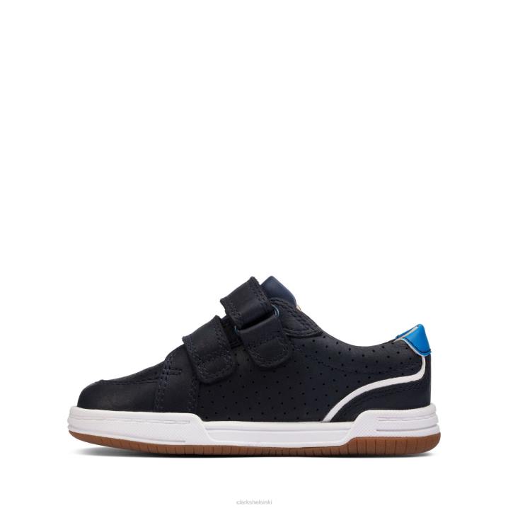clarks fawn soolo t navy nahka Clarks sukupuolineutraali 2DHN3842 laivastonsininen nahka