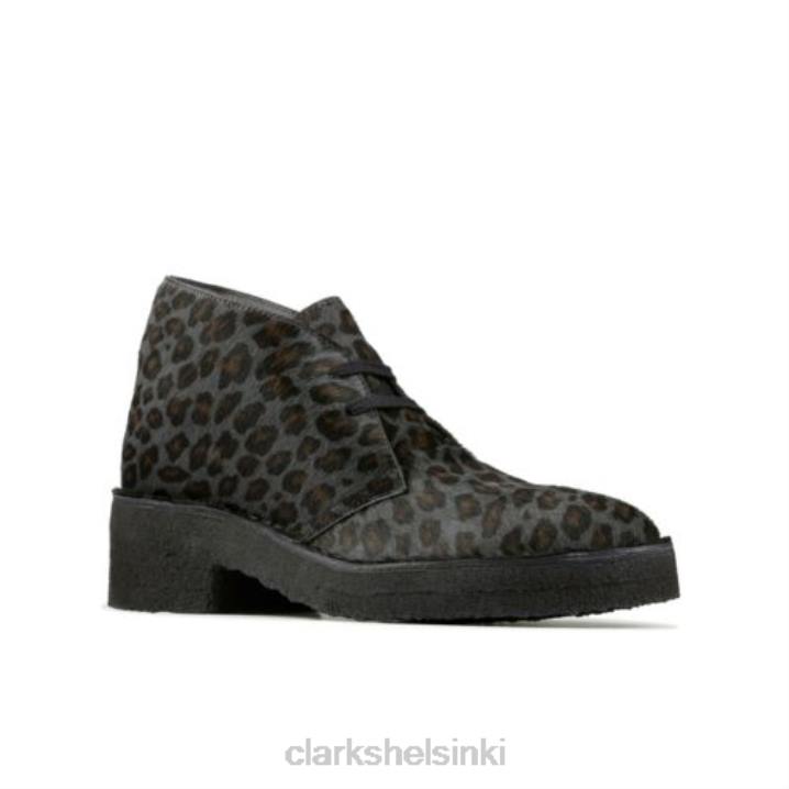 clarks leopardikuvioinen arisa desert Clarks sukupuolineutraali 2DHN4161 leopardi kuvio