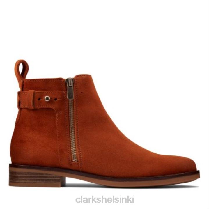 clarks memi lo tummanruskea mokka Clarks sukupuolineutraali 2DHN4138 tummanruskea mokka