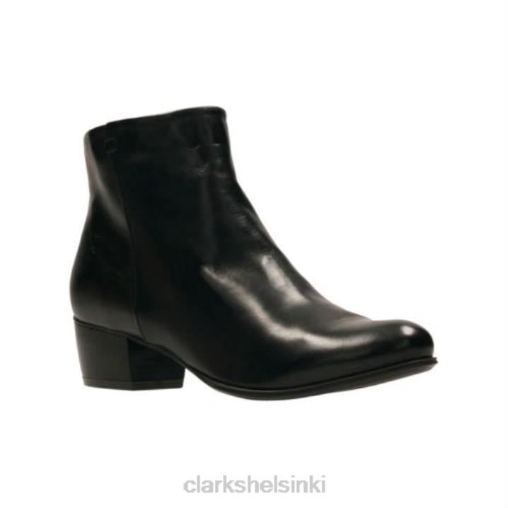 clarks musta kermis unikko Clarks sukupuolineutraali 2DHN4257 musta