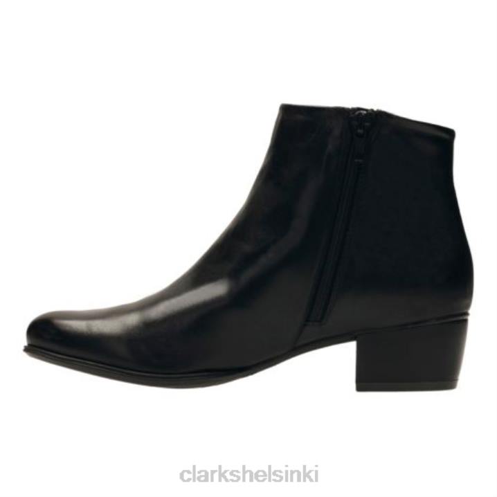 clarks musta kermis unikko Clarks sukupuolineutraali 2DHN4257 musta