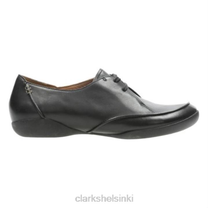 clarks musta nahka felicia vale Clarks sukupuolineutraali 2DHN4065 musta nahka
