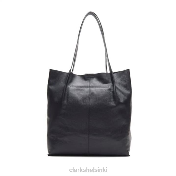 clarks musta nahka raelyn tote musta nahka Clarks sukupuolineutraali 2DHN5401 musta nahka
