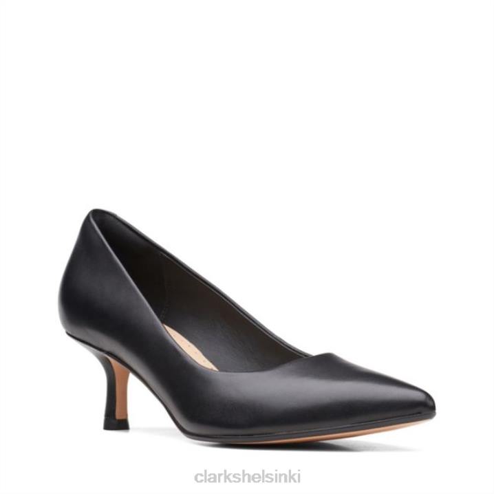 clarks musta nahka violetti 55 rae musta nahka Clarks sukupuolineutraali 2DHN5081 musta nahka