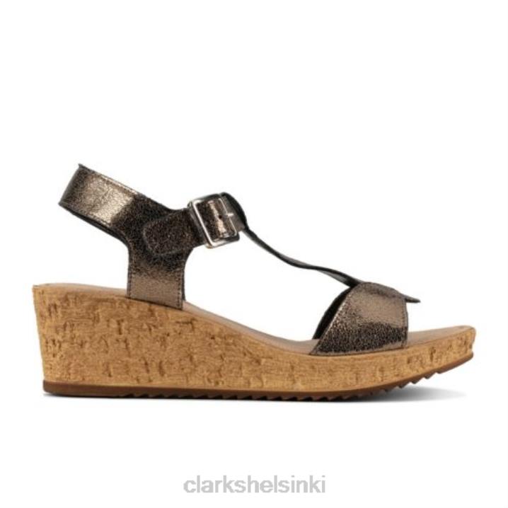 clarks rissa aurinkokivi metallinen Clarks sukupuolineutraali 2DHN4274 kivi metallinen