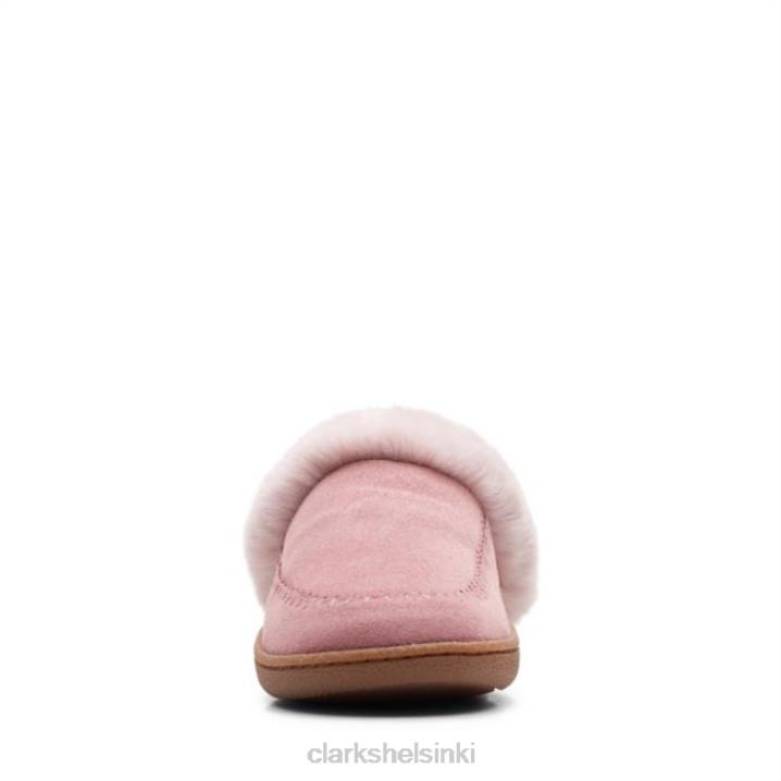clarks rose suede pilton home rose mokka Clarks sukupuolineutraali 2DHN5169 ruusu mokka