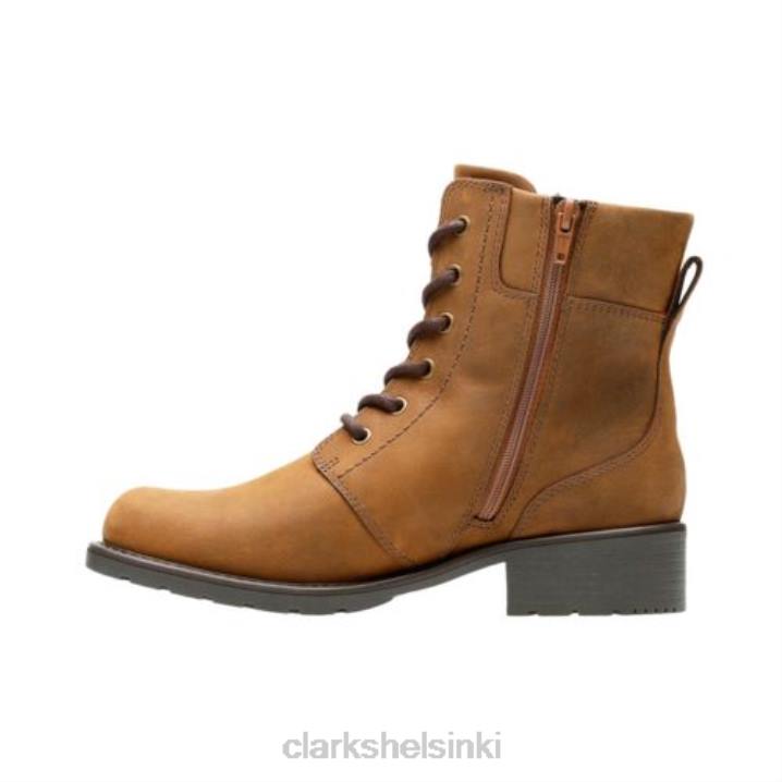 clarks ruskea nuuska orinoco mauste Clarks sukupuolineutraali 2DHN4113 ruskea nuuska