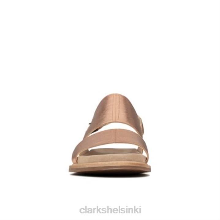 corsio slide rose gold nahkaiset clarks Clarks sukupuolineutraali 2DHN4270 ruusukultainen nahka