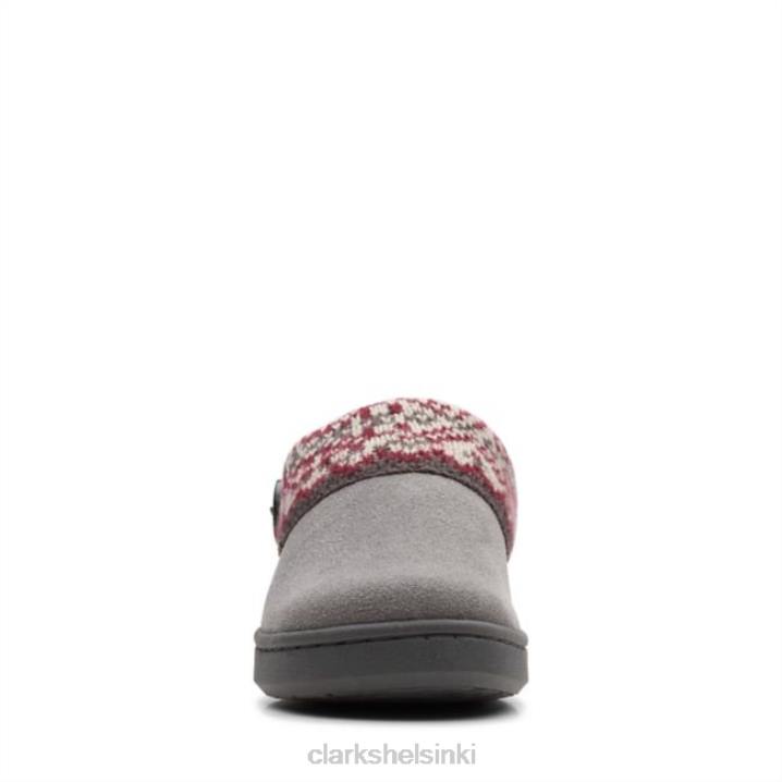 harmaa clarks Willodean saniainen harmaa Clarks sukupuolineutraali 2DHN6360 harmaa