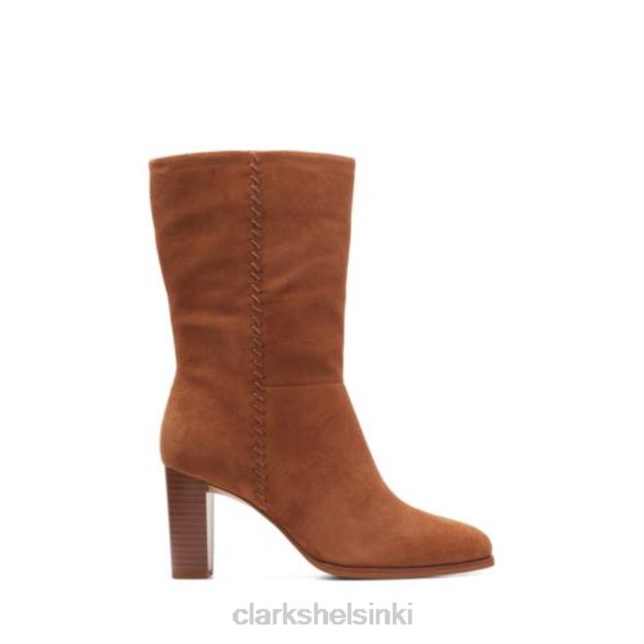 karamo mid clarks tummanruskea mokka Clarks sukupuolineutraali 2DHN4101 tummanruskea mokka
