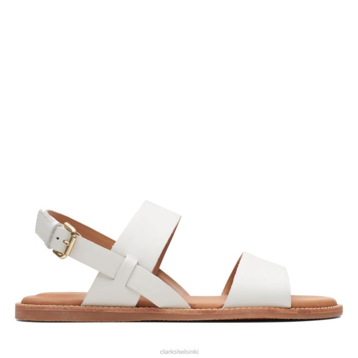 karsea hihna valkoinen clarks valkoinen Clarks sukupuolineutraali 2DHN5229 valkoinen