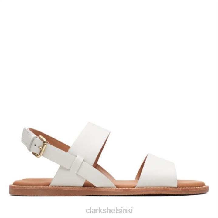 karsea hihna valkoinen clarks valkoinen Clarks sukupuolineutraali 2DHN5229 valkoinen