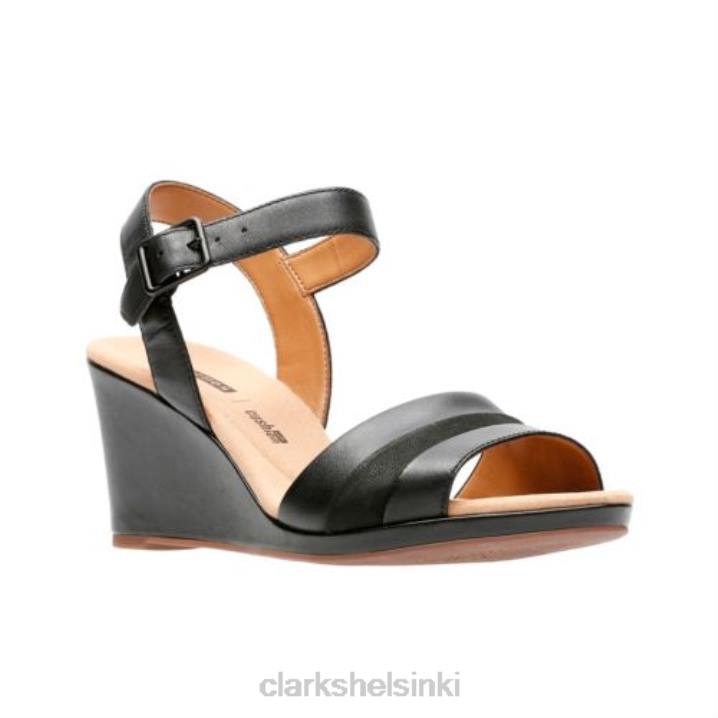 lafley aletha clarks musta nahka Clarks sukupuolineutraali 2DHN4285 musta nahka