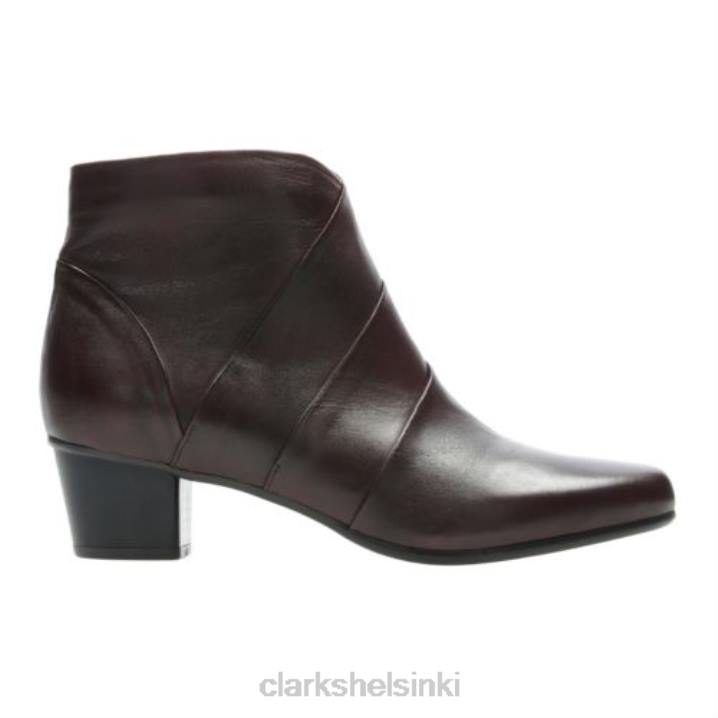 leola ice clarks bordeaux-nahkaa Clarks sukupuolineutraali 2DHN4255 bordeaux nahkaa