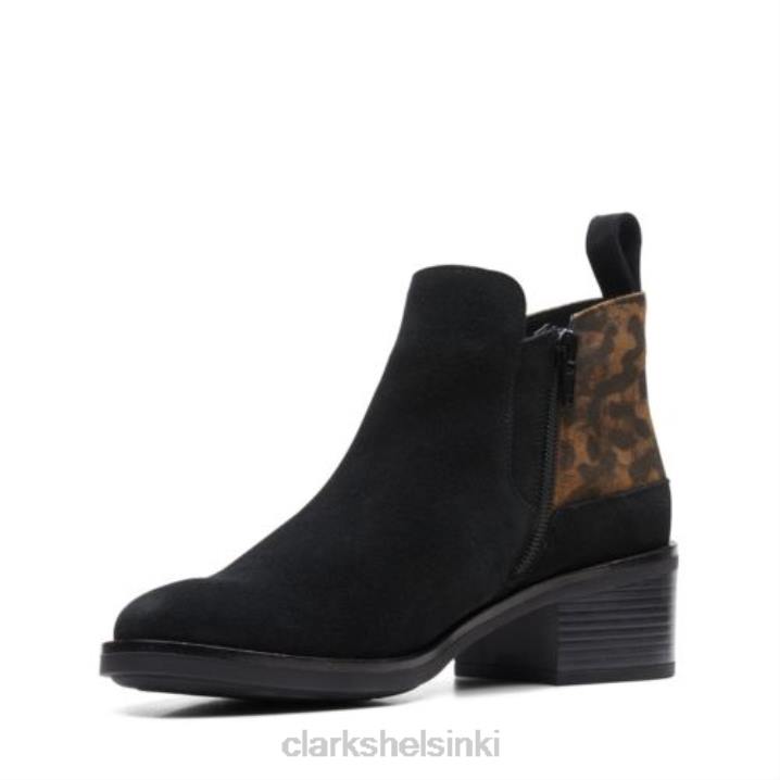 memi-zip clarks -leopardikuvioinen Clarks sukupuolineutraali 2DHN4103 leopardi kuvio