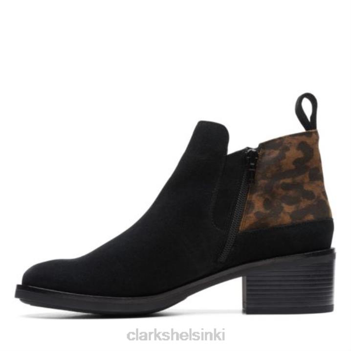 memi-zip clarks -leopardikuvioinen Clarks sukupuolineutraali 2DHN4103 leopardi kuvio