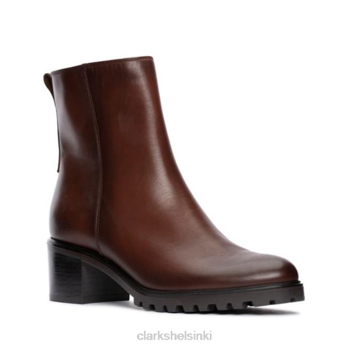 meraleigh vetoketju tummanruskea nahka clarks tummanruskea nahka Clarks sukupuolineutraali 2DHN5279 tummanruskea nahka