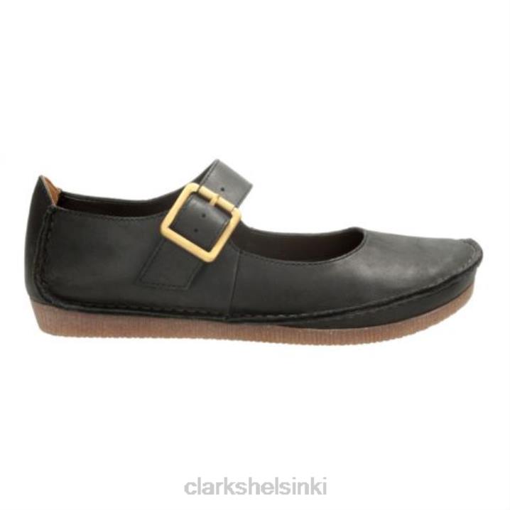 musta nahka clarks janey June Clarks sukupuolineutraali 2DHN4067 musta nahka