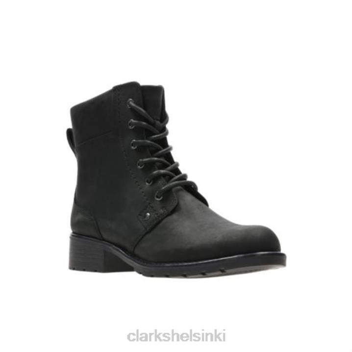 musta nahka clarks orinoco spice Clarks sukupuolineutraali 2DHN4112 musta nahka