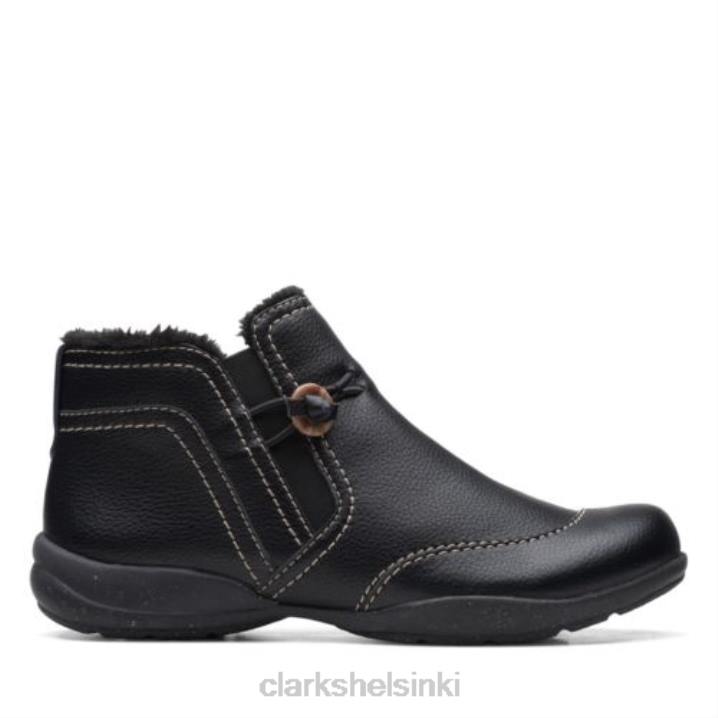 musta nahka clarks rosevilleaster Clarks sukupuolineutraali 2DHN4152 musta nahka