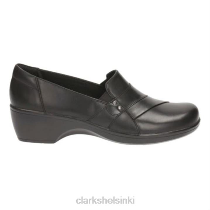 musta nahka clarks voi kehäkukka Clarks sukupuolineutraali 2DHN4072 musta nahka