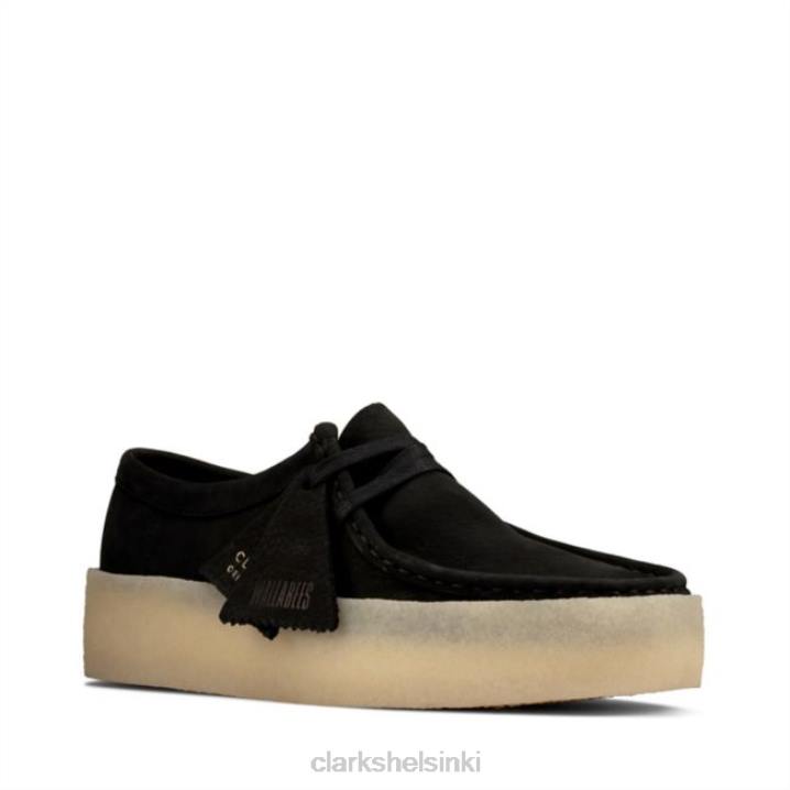 musta nubuck clarks wallabee cup musta nubuck Clarks sukupuolineutraali 2DHN5179 musta nubukki