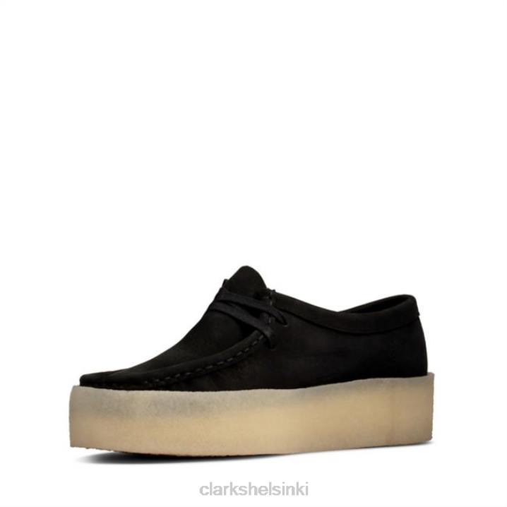 musta nubuck clarks wallabee cup musta nubuck Clarks sukupuolineutraali 2DHN5179 musta nubukki
