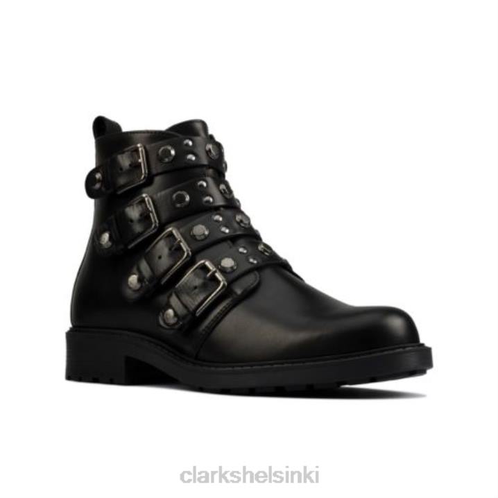 orinoco2 hihna clarks mustaa nahkaa Clarks sukupuolineutraali 2DHN4343 musta nahka