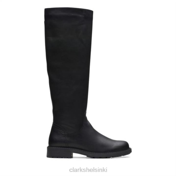 orinoco2 pitkä musta nahka clarks musta nahka Clarks sukupuolineutraali 2DHN6149 musta nahka