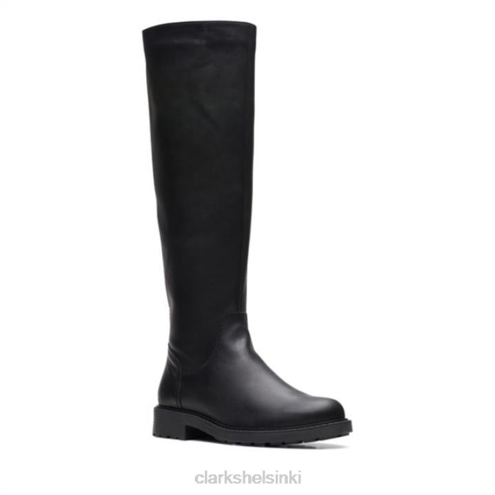 orinoco2 pitkä musta nahka clarks musta nahka Clarks sukupuolineutraali 2DHN6149 musta nahka