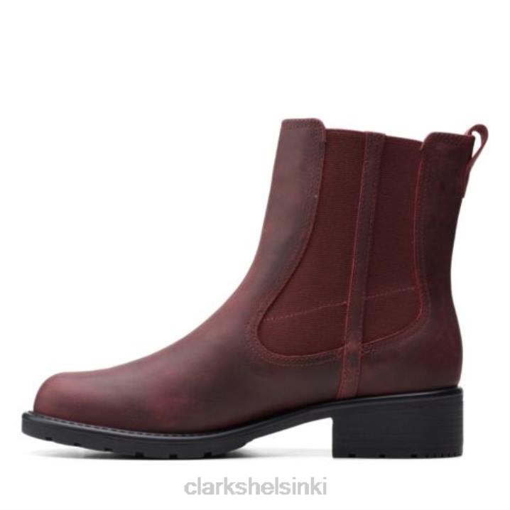 orinoco club merlot nahkaiset clarks Clarks sukupuolineutraali 2DHN4206 merlot nahkaa