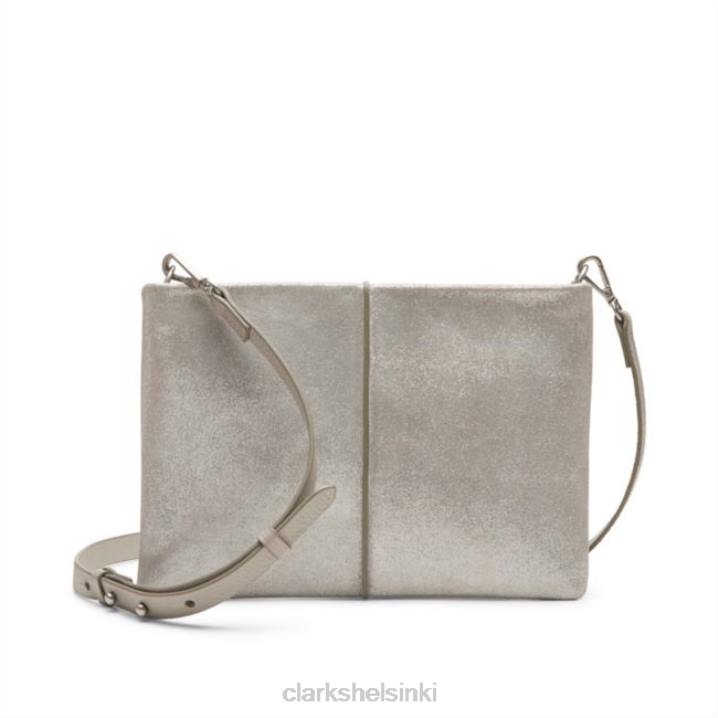 roslyn cross harmaa metallinen clarks harmaa metallinen Clarks sukupuolineutraali 2DHN5399 harmaa metallinen