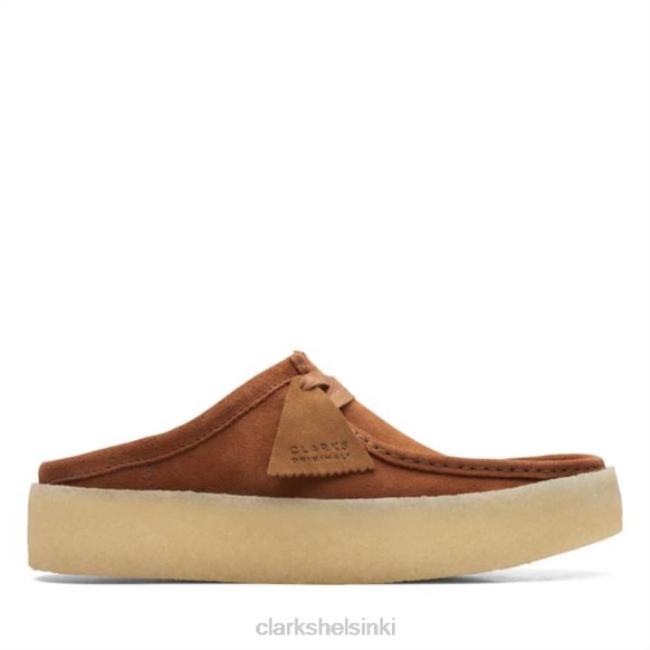 tan mokka clarks wallabee cup lo tan mokka Clarks sukupuolineutraali 2DHN6080 ruskea mokka
