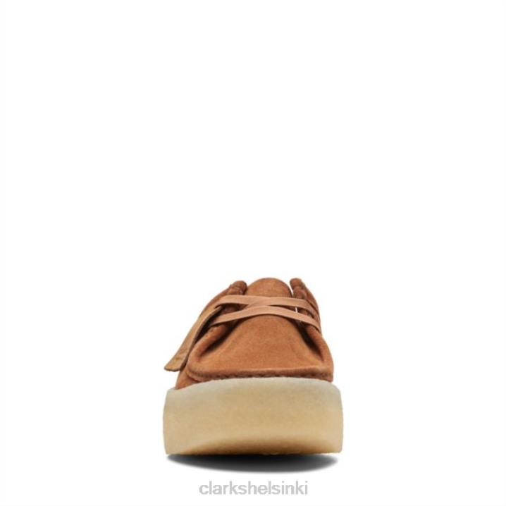 tan mokka clarks wallabee cup lo tan mokka Clarks sukupuolineutraali 2DHN6080 ruskea mokka