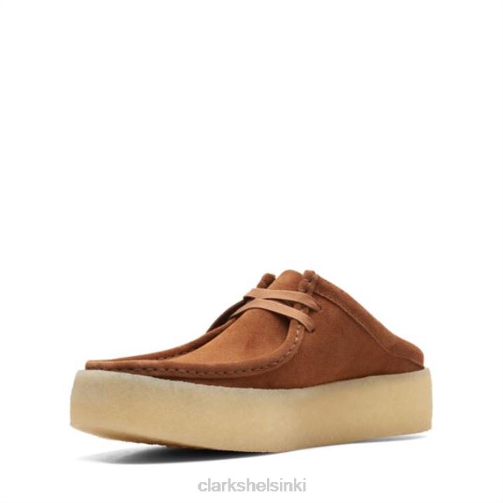 tan mokka clarks wallabee cup lo tan mokka Clarks sukupuolineutraali 2DHN6080 ruskea mokka