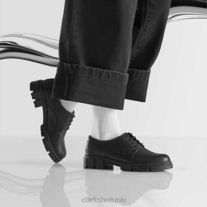 teala pitsi musta nahka clarks musta nahka Clarks sukupuolineutraali 2DHN5111 musta nahka
